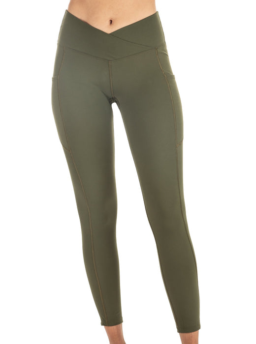 Motion Cross Over Pocketed Legging
