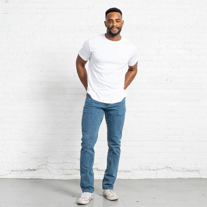 Tailored Fit Light Wash