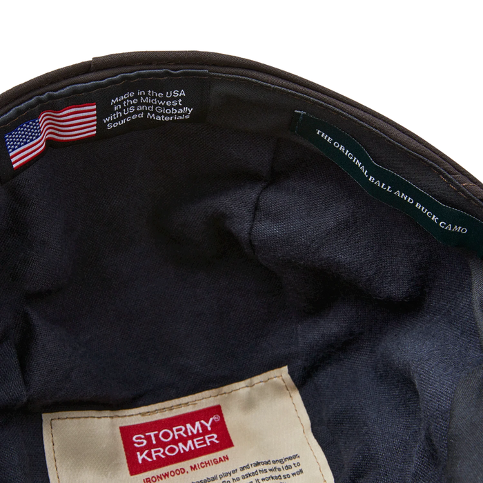 Stormy Kromer x Ball and Buck Camo Original Cap
