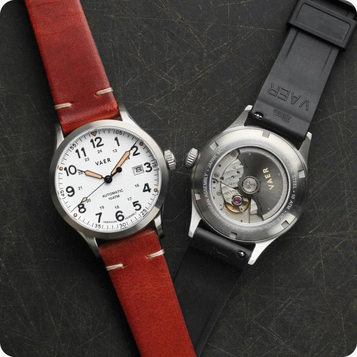 A5 Field White USA Auto 40mm Watch