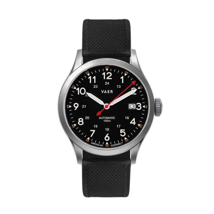 A5 Field Black USA Auto 40mm Watch
