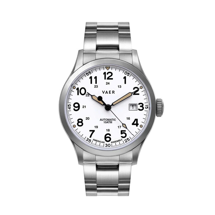 A5 Field White USA Auto 40mm Watch