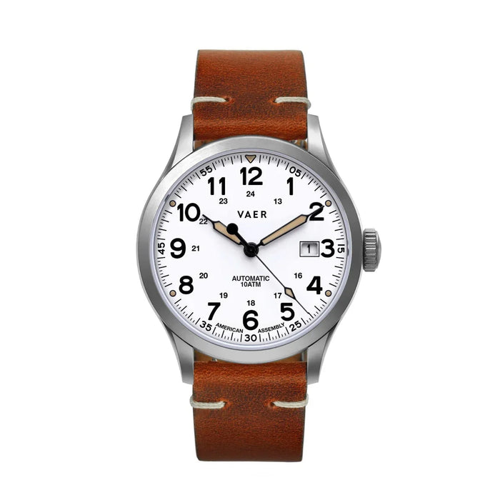 A5 Field White USA Auto 40mm Watch