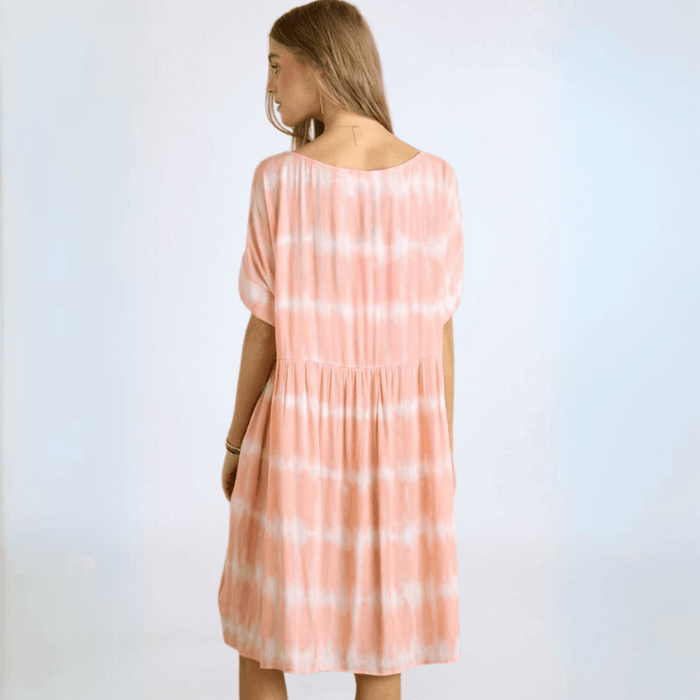 Lace-up Baby Doll Dress Made in USA
