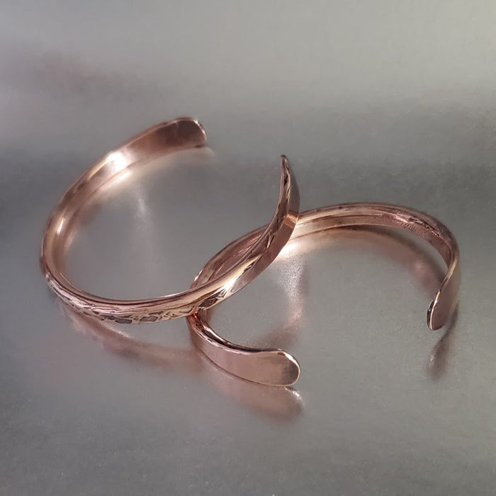 Handmade 4 Gauge Copper BIGGA Bangle by Alexa Martha