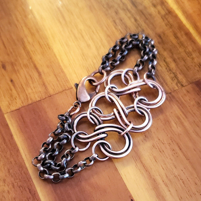 Copper Eternity Bracelet