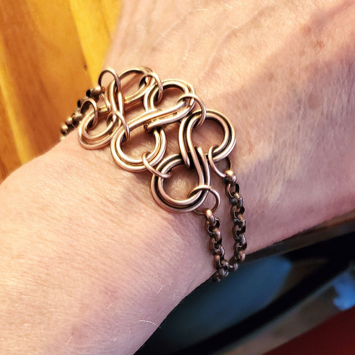 Copper Eternity Bracelet