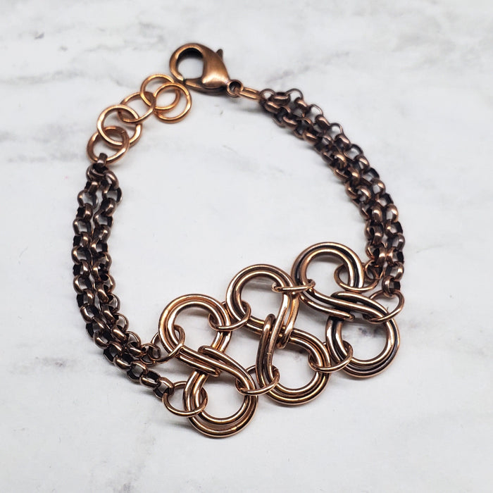 Copper Eternity Bracelet