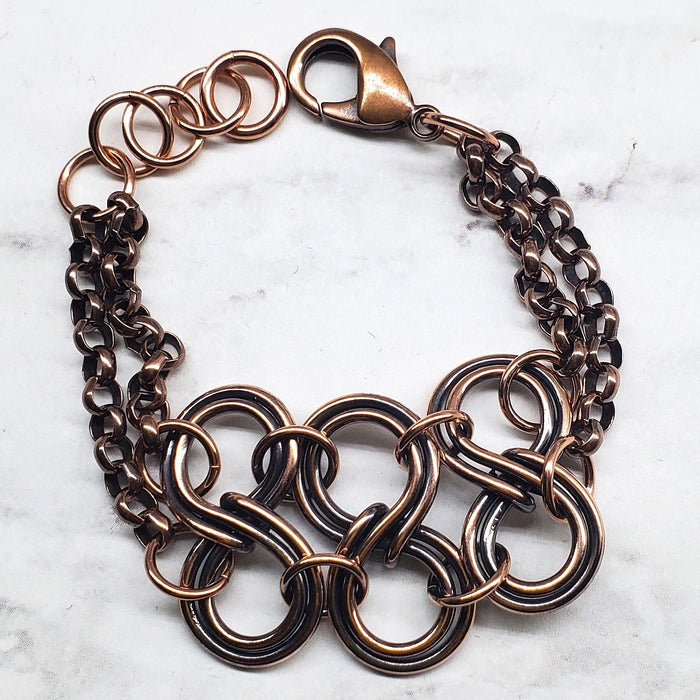Copper Eternity Bracelet