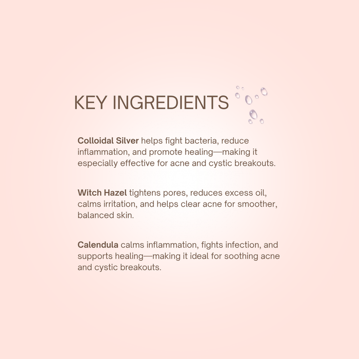 Acne Silver Organic Toner