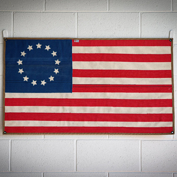 American Flag - Fire Hose - Betsy Ross