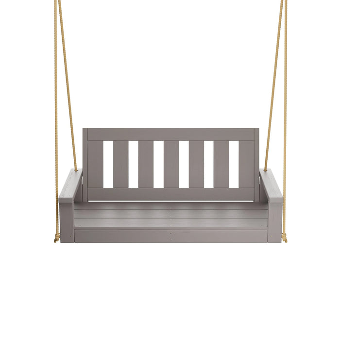 Porchgate Amish Heavy Duty 700 Lb 5-Foot Ardmore Porch Swing - Dovetail Grey