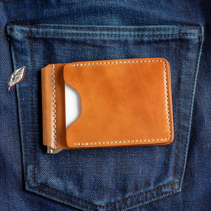 Capone Leather Money Clip