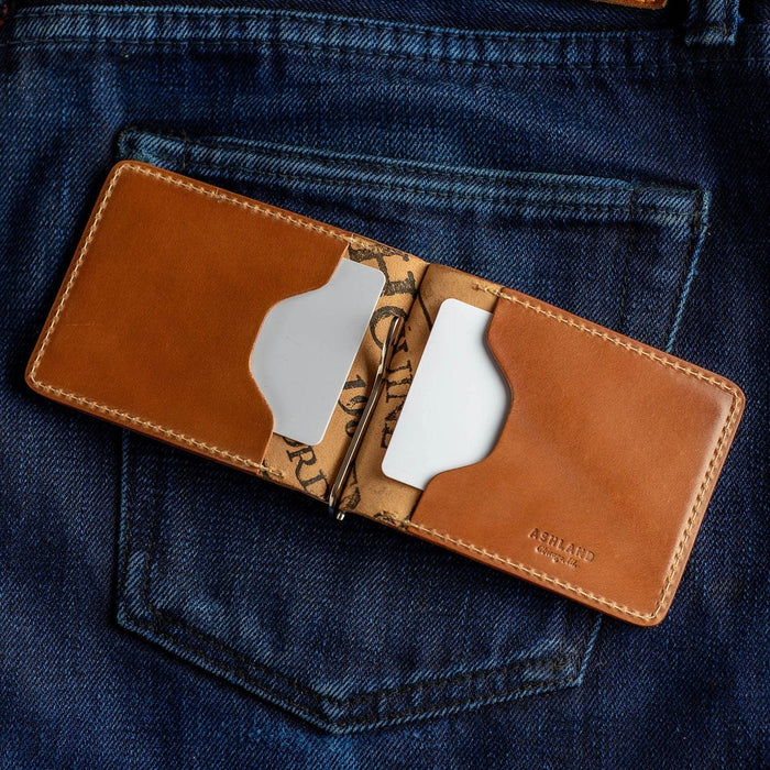 Capone Leather Money Clip