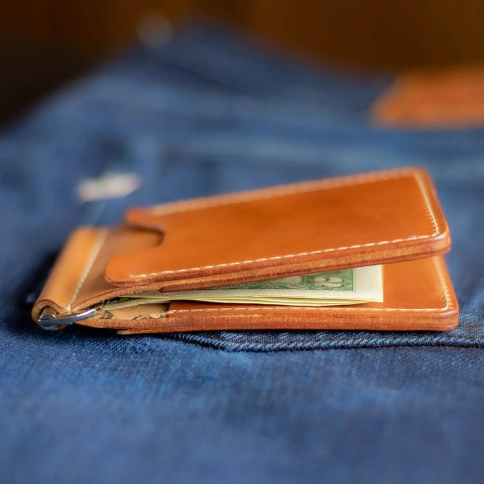 Capone Leather Money Clip