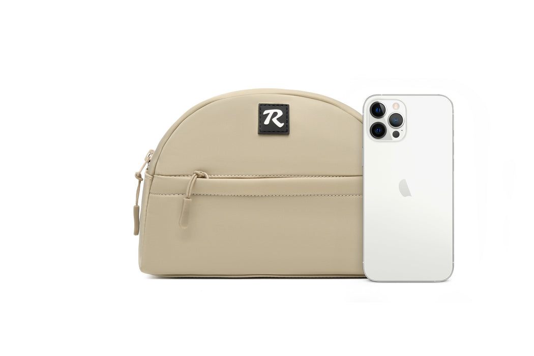 Everyday Cosmetic Case | Reveille Khaki Nylon
