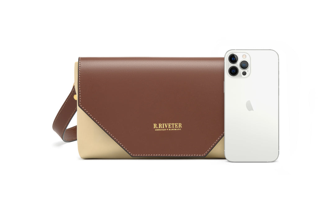 Patton | Khaki Nylon + Brown Leather