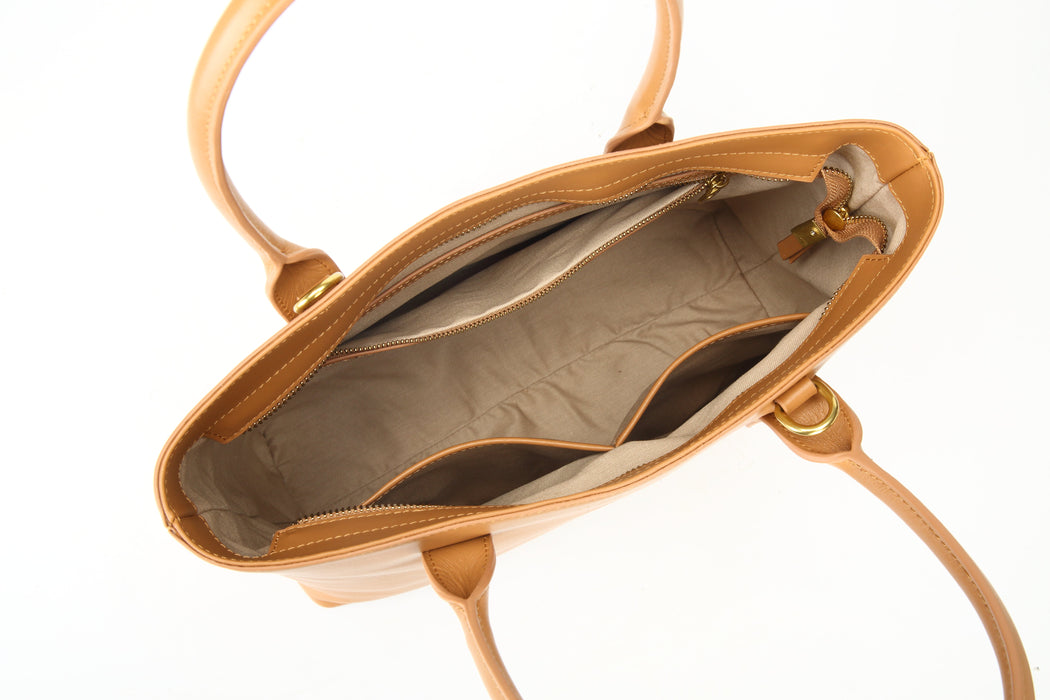 Eleanor  | Camel Leather