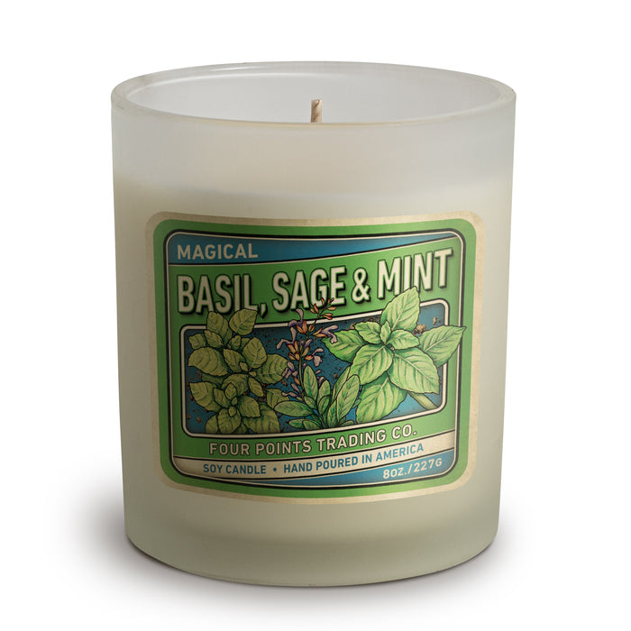 Basil, Sage and Mint Candle