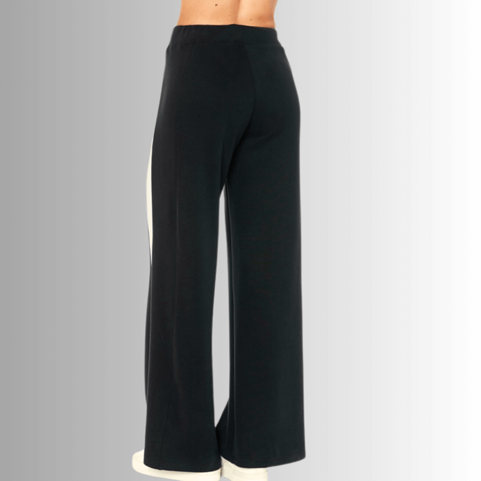 Steph Premium Black and White Track Suit