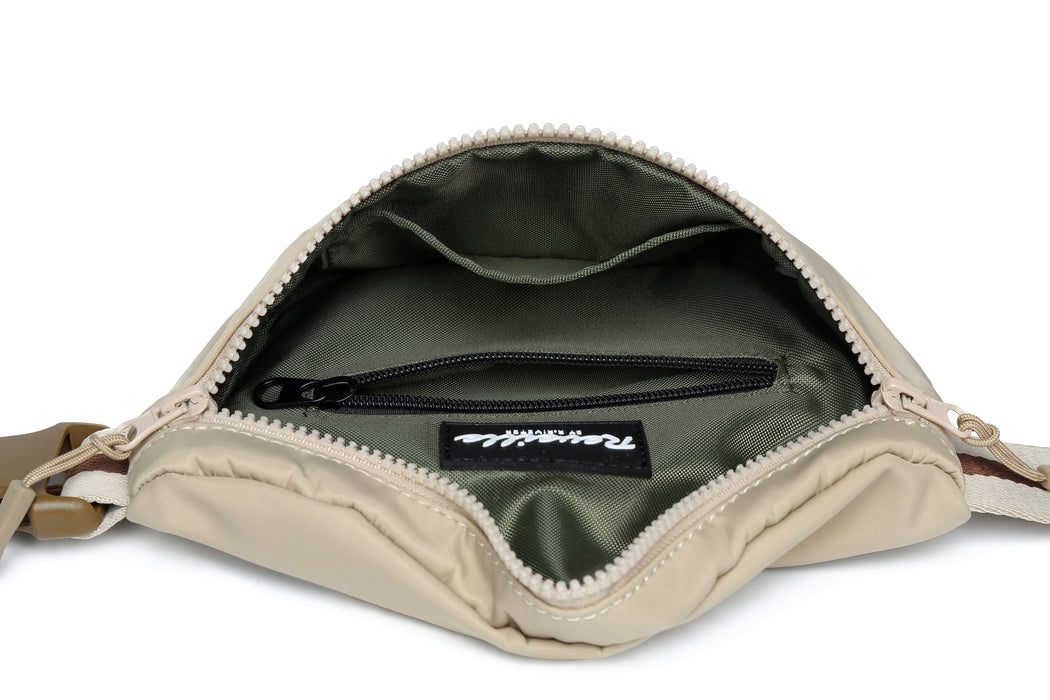 Trudy Belt Bag |  Khaki Nylon