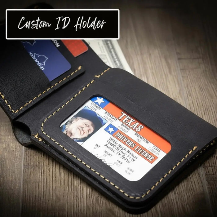 Rio Grande Bifold Wallet - Full Grain Leather | Handmade in Texas