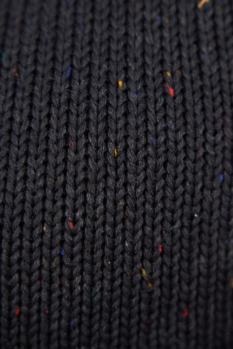 Blackout Easy Fit Fine Gauge Upcycled Cotton Beanie - S/M and L/XL