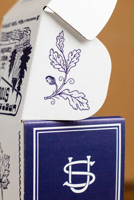 Massapequa Rinsed Linen Coconut Wax Candle - Clear