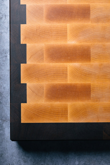 The Chef - End Grain Butcher Board - 16" x 20" - Maple