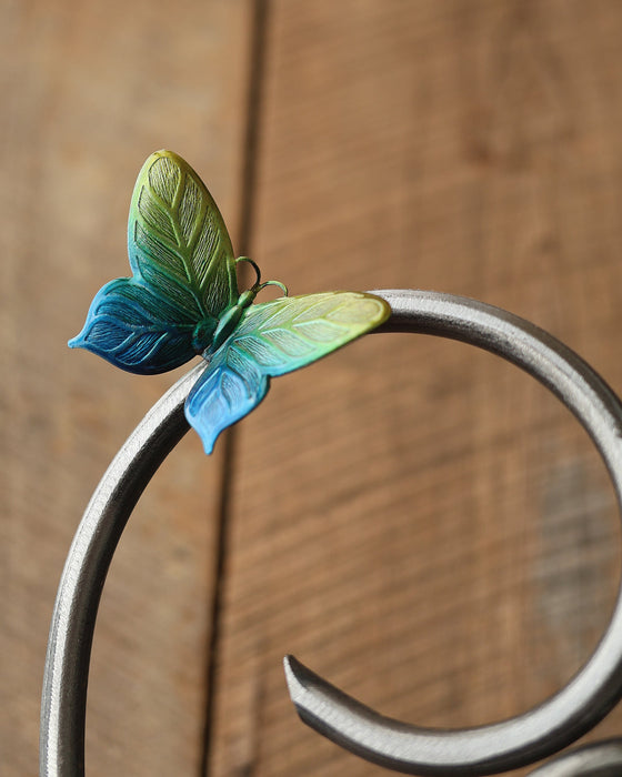 Heart & Butterfly Sculpture