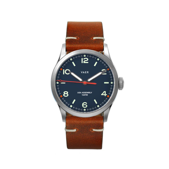 C3 Design Navy 36mm USA Solar Watch