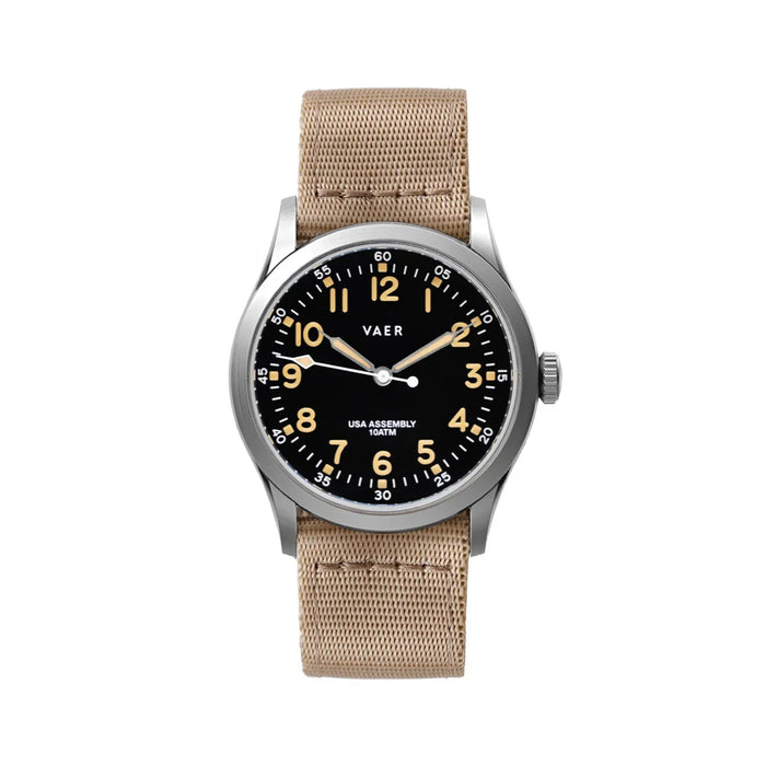 C3 Korean Field 36mm USA Solar Watch