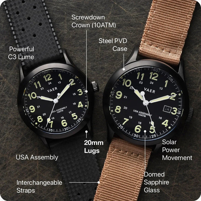 C5 Tactical Field 40mm Ameriquartz Watch