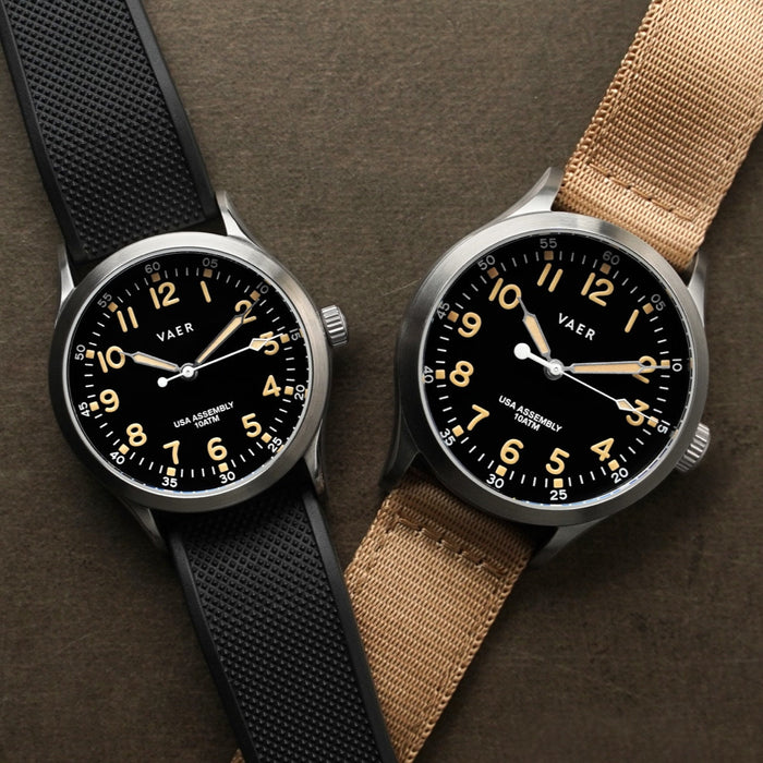C5 Korean Field 40mm USA Solar Watch