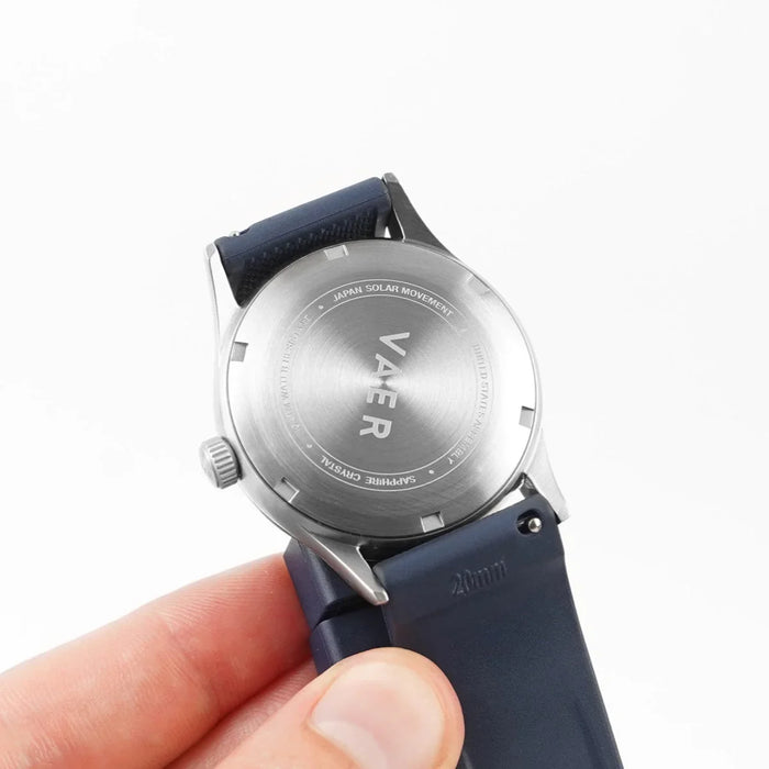 C5 Design Navy 40mm USA Solar Watch