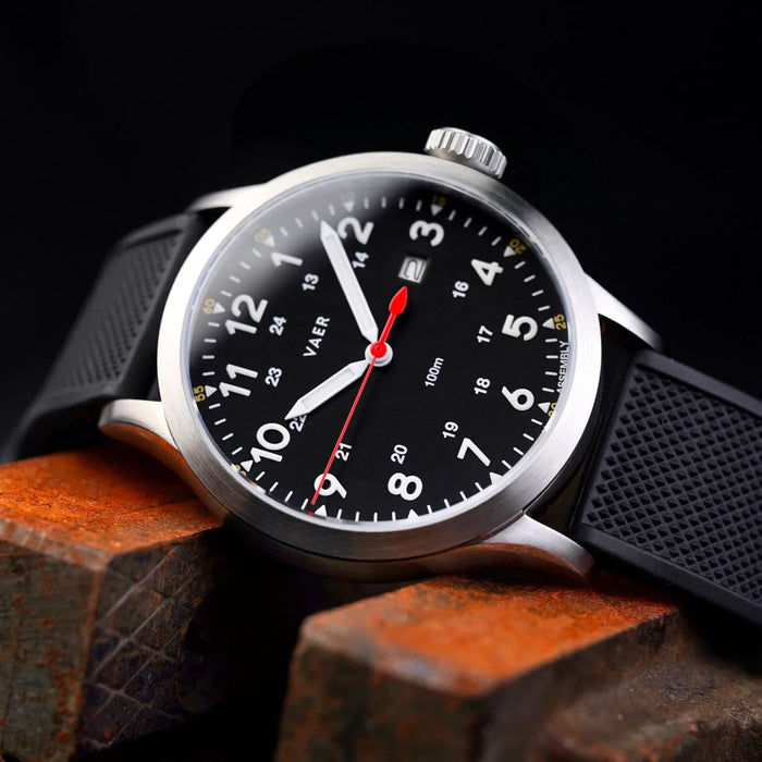 C5 Field Black Solar 40mm USA Watch
