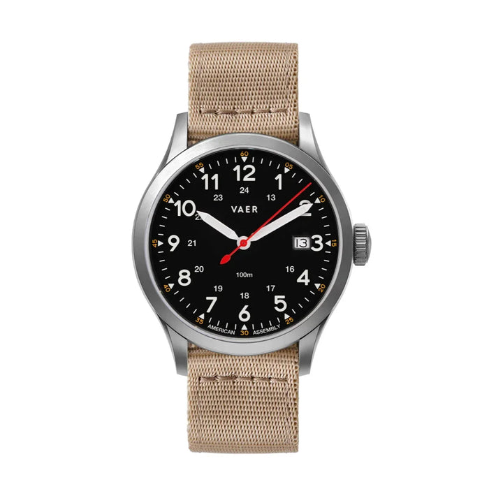 C5 Field Black Solar 40mm USA Watch