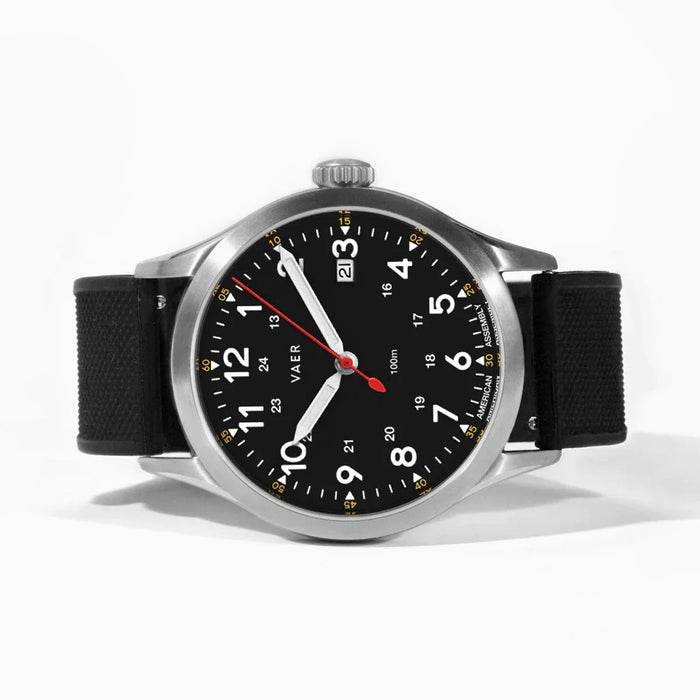 C5 Field Black Solar 40mm USA Watch