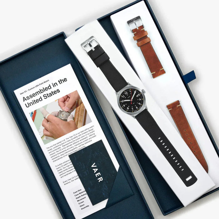 C5 Field Black Solar 40mm USA Watch