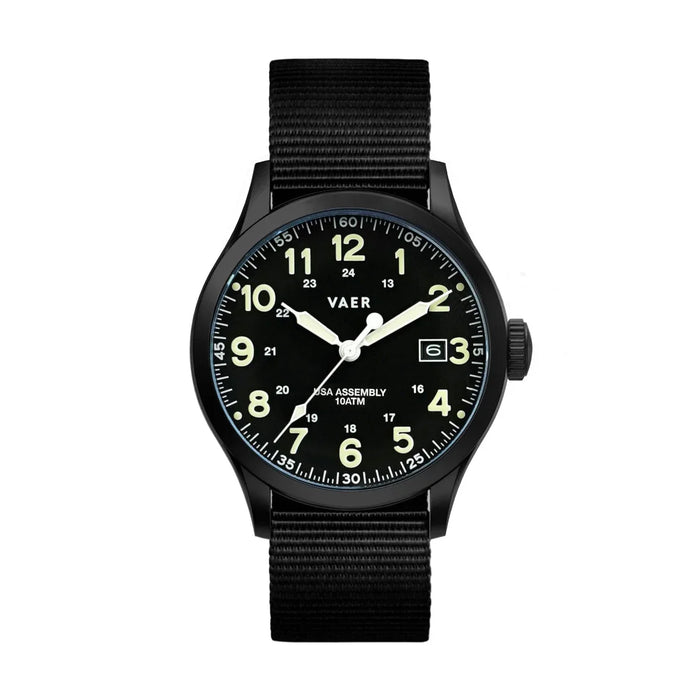 C5 Tactical Field Solar 40mm USA Watch