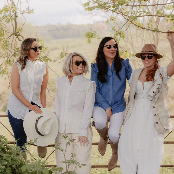 Sleeveless Charlotte Blouse - Crisp White