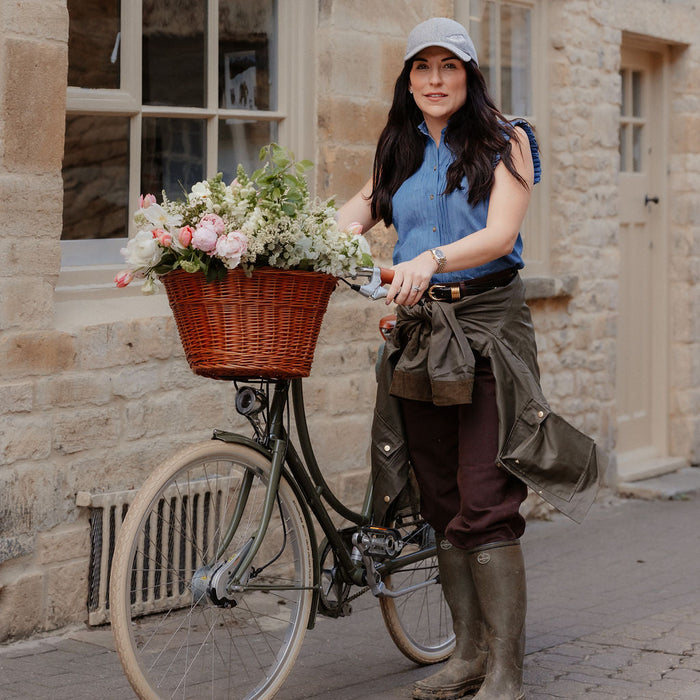 Sleeveless Charlotte Blouse - Dungaree Blue