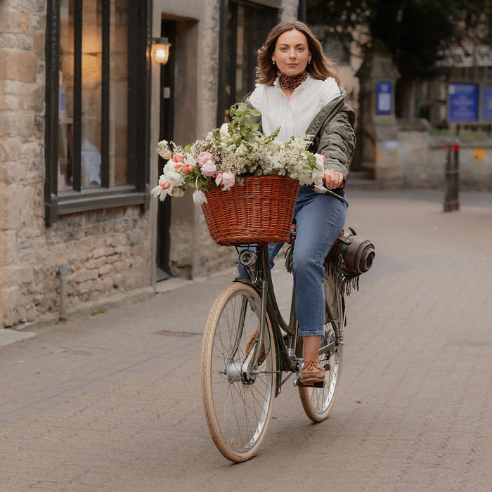 Charlotte Long-Sleeve Cotton Blouse – White
