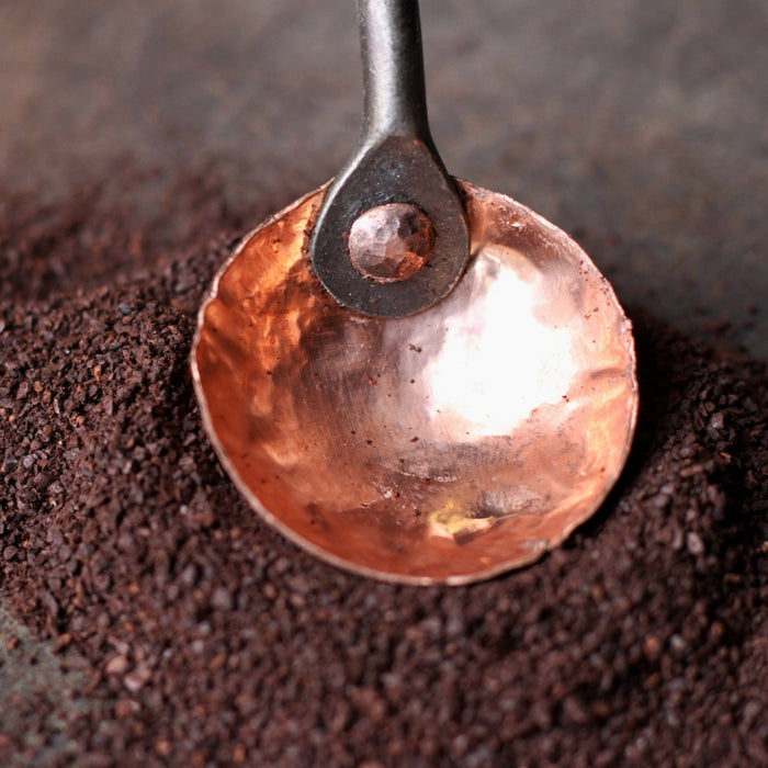 Copper and Steel Coffee Scoop - 1 Tbsp