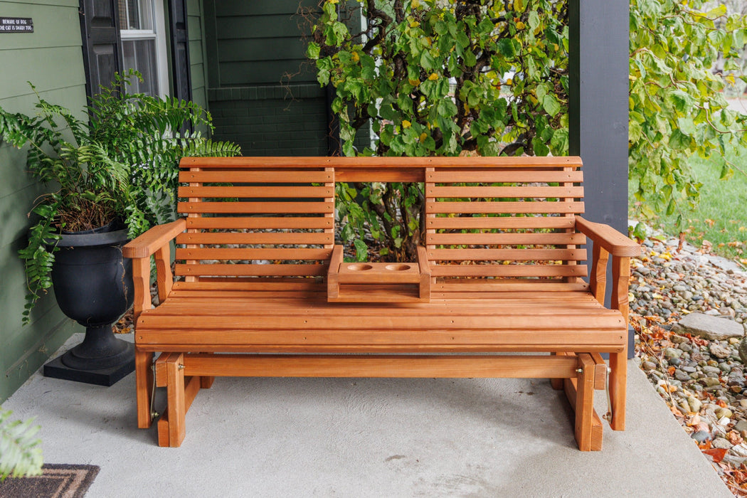 Amish Casual Heavy Duty Rollback Console Glider