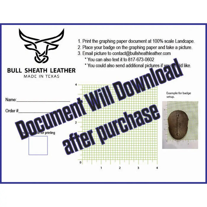 Federal Badge Wallet Small - Black