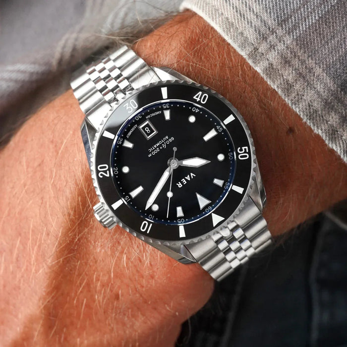 D5 Meridian Black USA Auto 39mm Watch