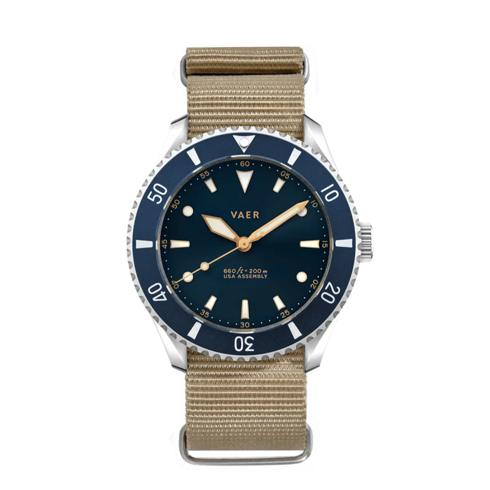 D5 Meridian Navy USA Auto 39mm Watch