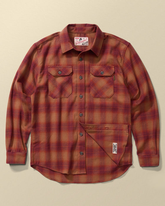 Boca Long Sleeve Flannel Shirt