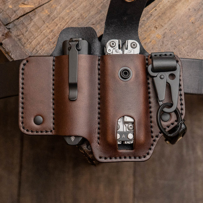 MPU XL Shadow Flap Double Clip + Keypster Basic Multitool Organizer